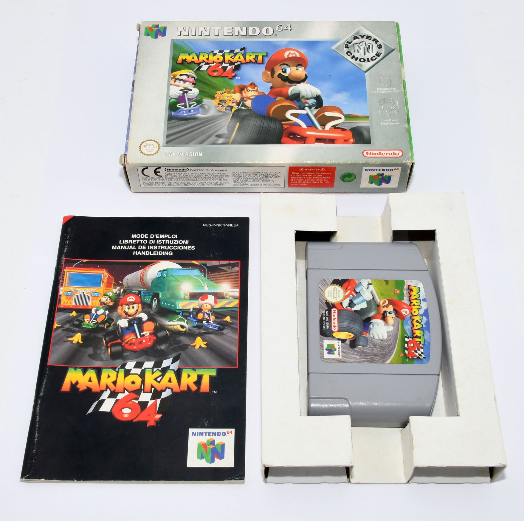 Mario Kart 64 Player's Choice for high quality Nintendo 64