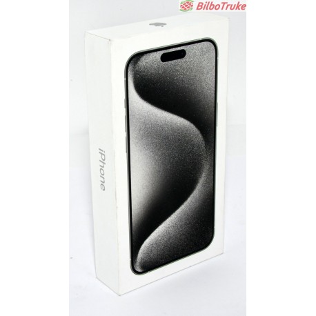 IPHONE 15 PRO 256GB BLACK TITANIUM PRECINTADO