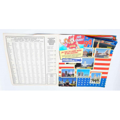 ALBUM DE CROMOS MUNDIAL USA 94