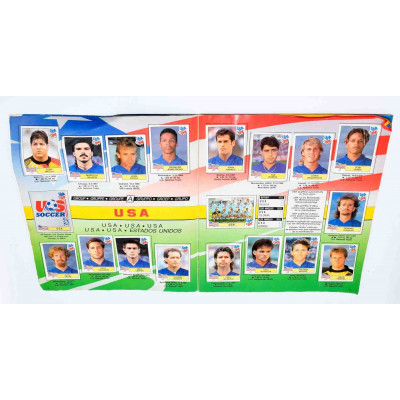 ALBUM DE CROMOS MUNDIAL USA 94