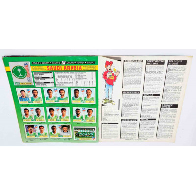 ALBUM DE CROMOS MUNDIAL USA 94