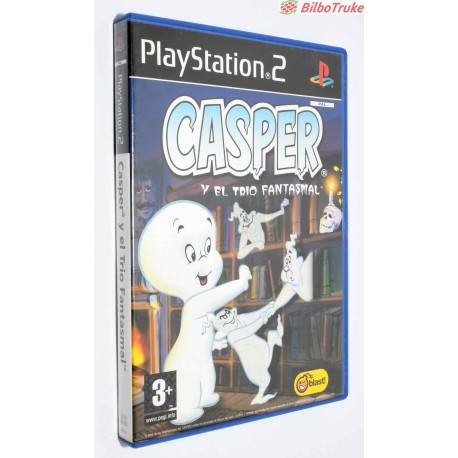 VIDEOJUEGO PS2 CASPER Y EL TRIO FANTASMAL