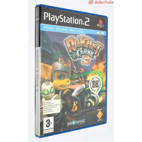 VIDEOJUEGO PS2 RATCHET AND CLANK 3
