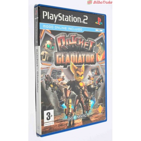 VIDEOJUEGO PS2 RATCHET GLADIATOR