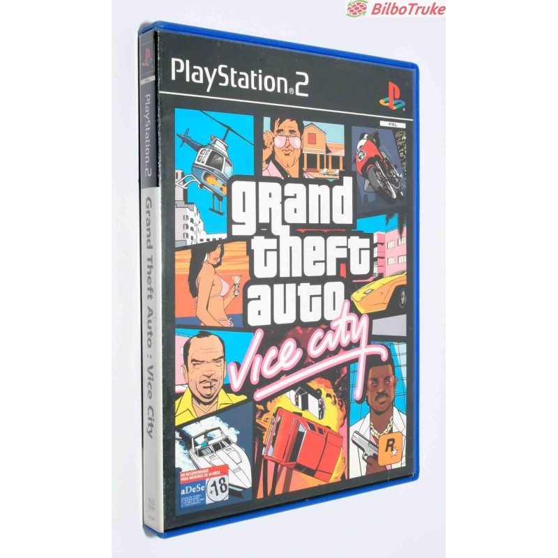 Videojuego Ps2 Gta Vice City Bilbotruke Segunda Mano