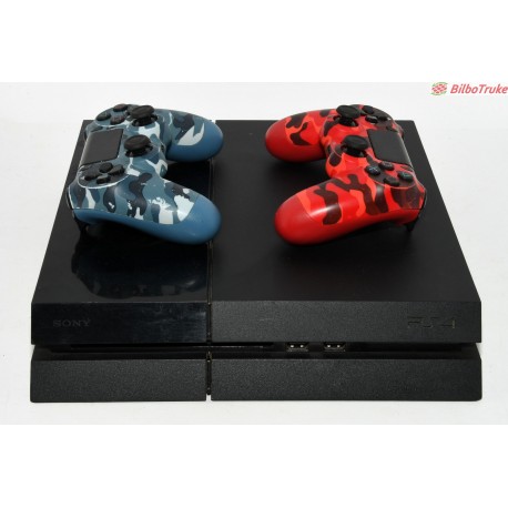 CONSOLA PS4 500GB CON 2 MANDOS